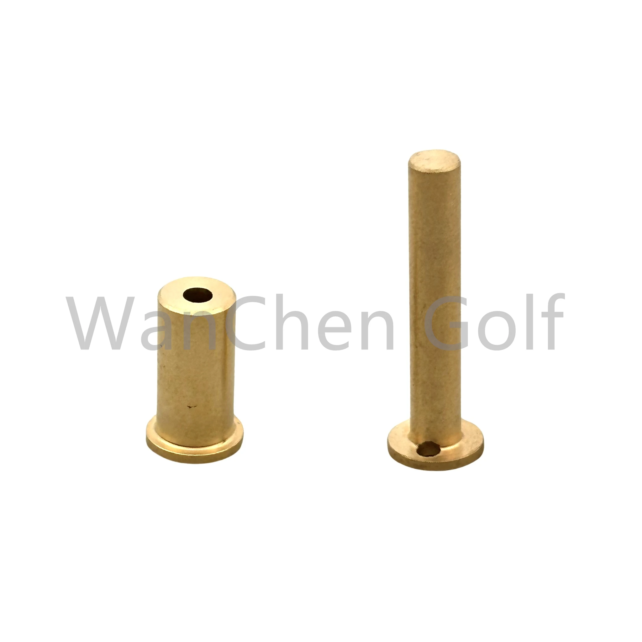 Golf Club Shaft Assembling Accessories Copper Balance nail Add Weight Adjust Driver Fairway Carbon Iron Club Shaft Head Weights. 2