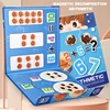 Children's math enlightenment teaching aids, number decomposition, addition and subtraction, ten-frame array, educational puzzle 3