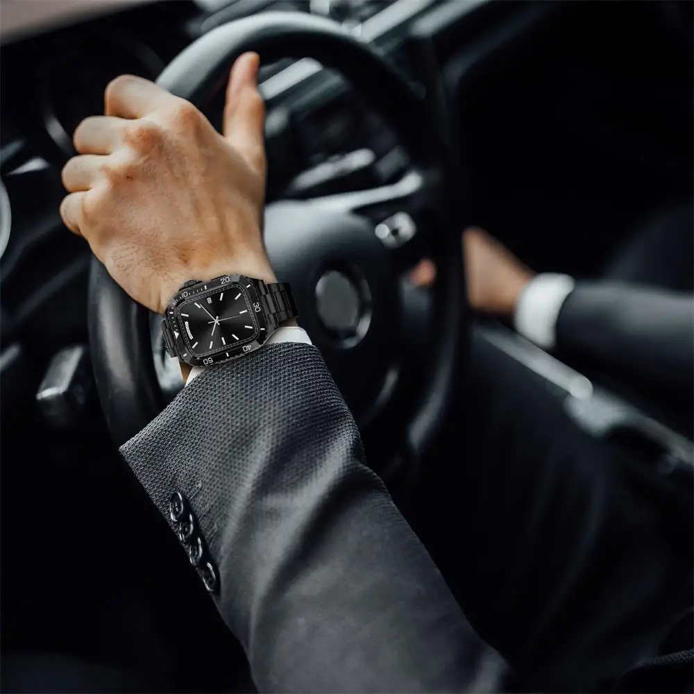  ġ  Ÿ η ƿ ̽  Ʈ, ݼ  Ŀ ׼, iwatch ø 8 6 5 4 SE 7 Ʈ, 44mm, 45mm