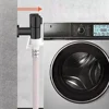 G1/2 1 In Two Out Double Control Washing Machine Faucet Toilet Triangle Valve For Bathroom Toilet Washing Machine Faucets 4
