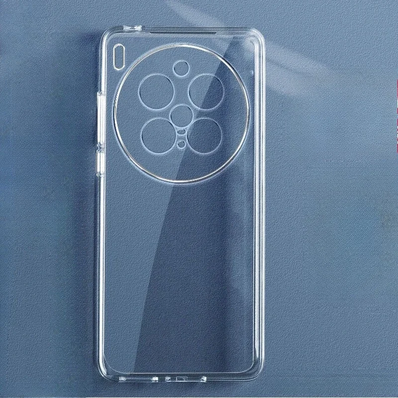 Ultra Transparent TPU Phone Case - Clear Silicone Soft Protective Back Shell