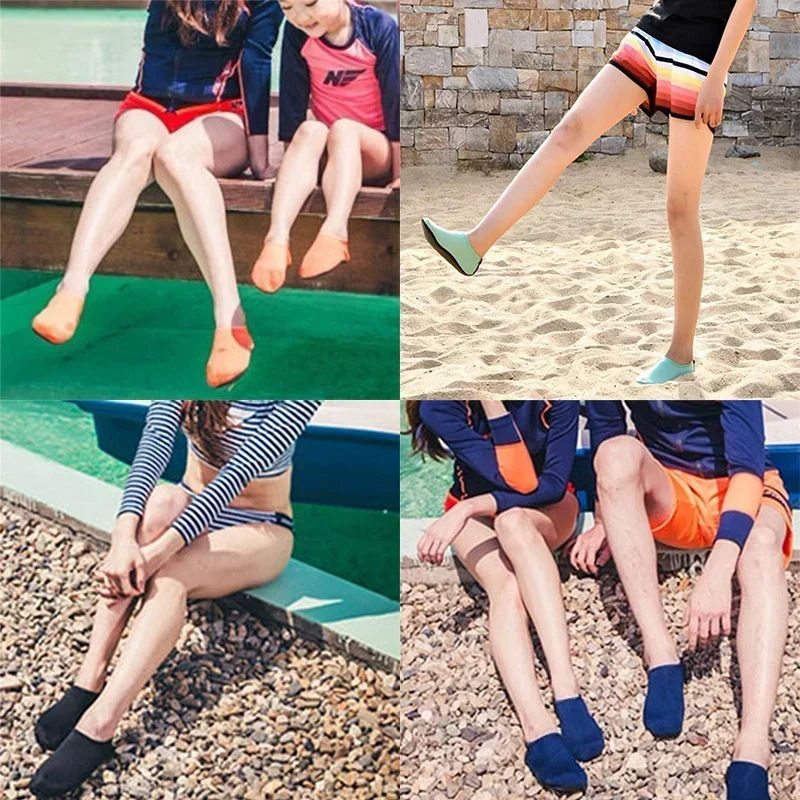 Non-Slip Unisex Water Shoes Swimming Diving Socks Summer Aqua Beach Sandal Flat Shoe Seaside Sneaker Socks Slipper hot sale New 4