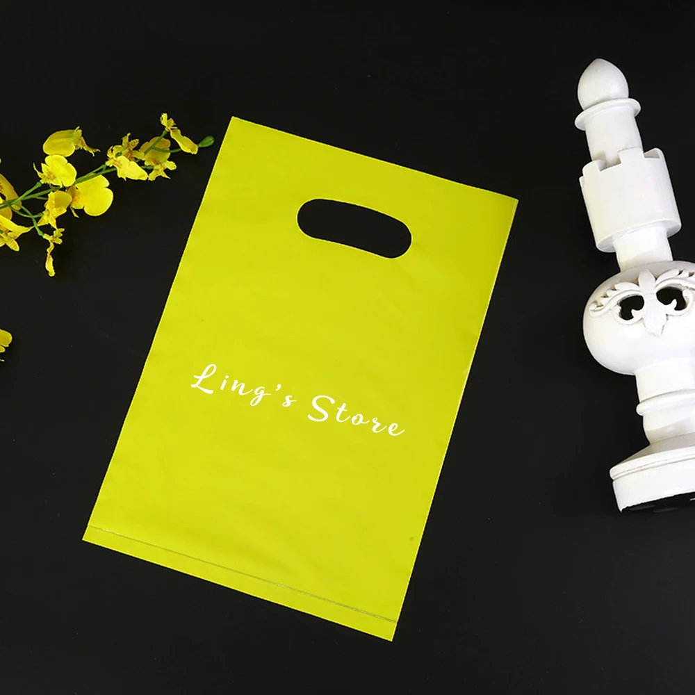 500 Stück personalisierte Schmuck-Geschenkverpackungen, Plastiktüten für Hochzeiten, Geburtstage, Gastgeschenke, Boutiquen, Süßwarengeschäfte, Einkaufstaschen – Detail 11