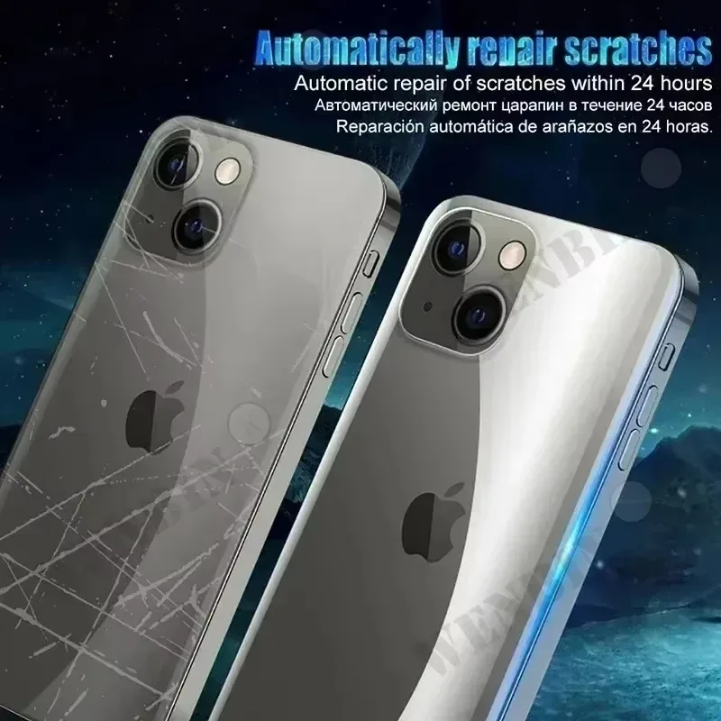 5-Pack Hydrogel Screen and Back Protector Films