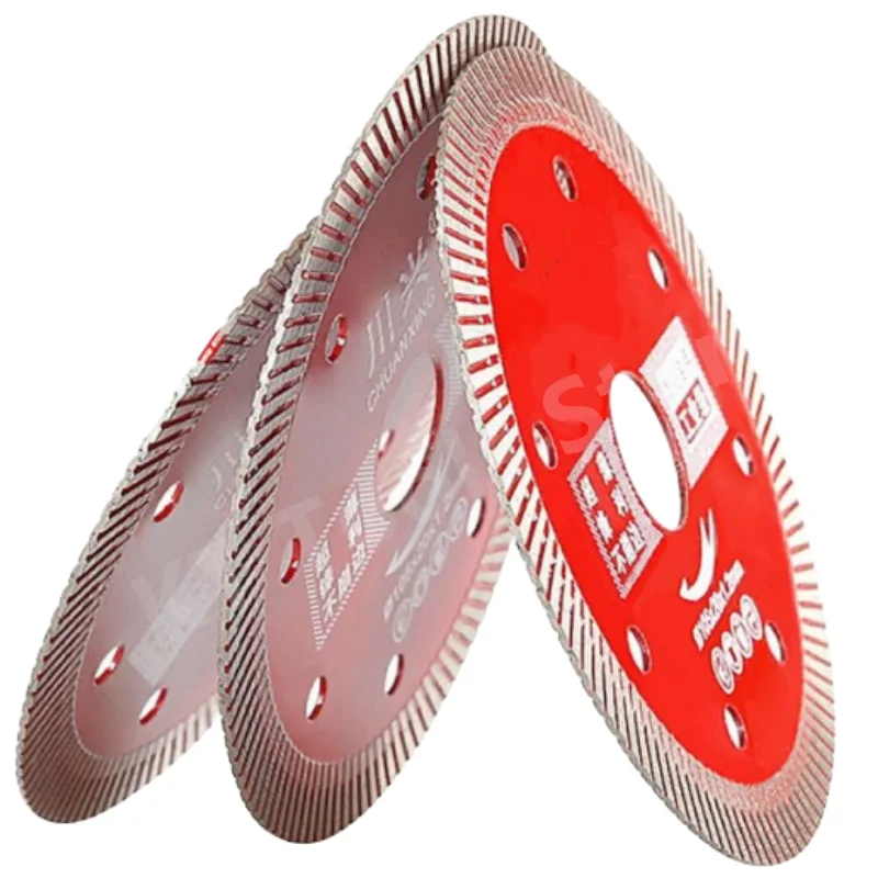 105mm Diamond Saw Blade Ultra-fine Corrugated Cutting Disc For Stone Ceramic Tile Efficient Durable Cutting Saw Blade Tools