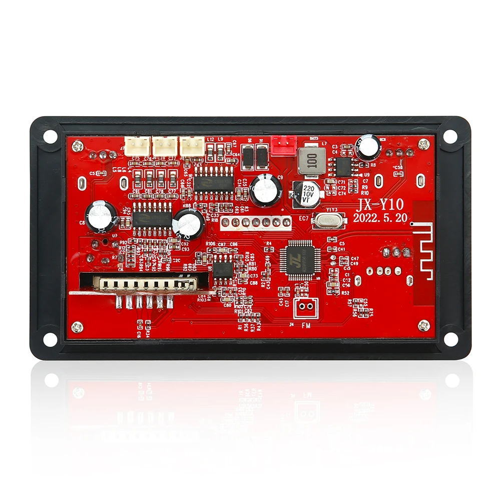 2*40W Amplifier Bluetooth 5.0 Car Audio USB TF FM Radio Module MP3 Player WAV Decoder Board 12V Support Handsfree Ca