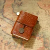 Genuine Leather Traveler's Notebook Handmade Diary Cowhide Pocket Planner Notebooks for Students Stationery 6