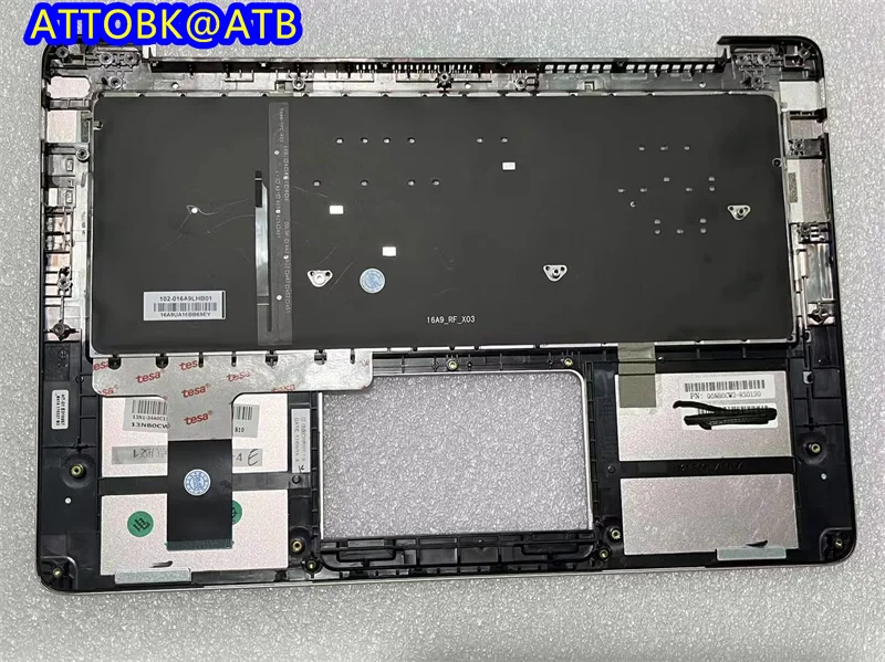 Russo hb Teclado do Portátil para Asus Ux330u Ux330u Ux330ua Inglês ru Teclado com Luz de Fundo Novo - Imagem 6