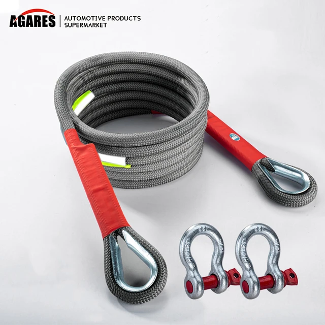 Auto Car Vehicle Boat Steel Wire Tow Rope Emergency Steel Cable Towing Strap  Hauling Pulling Line with Hook 5 Ton 4m - AliExpress