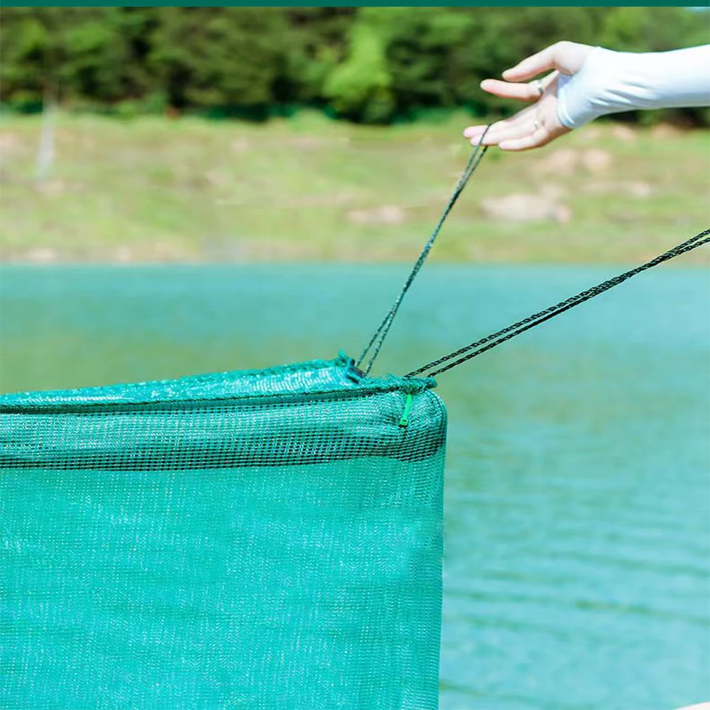 aquaculture green breeder fish net AQUANEAT Tank 2 pcs Large Mesh Fry Saver Aquarium Spawn Hatchery Isolation with Suction Cups : Pet Supplies it becomes a handy tool when you need to quickly handle fish Lawaia Fish Net Cage