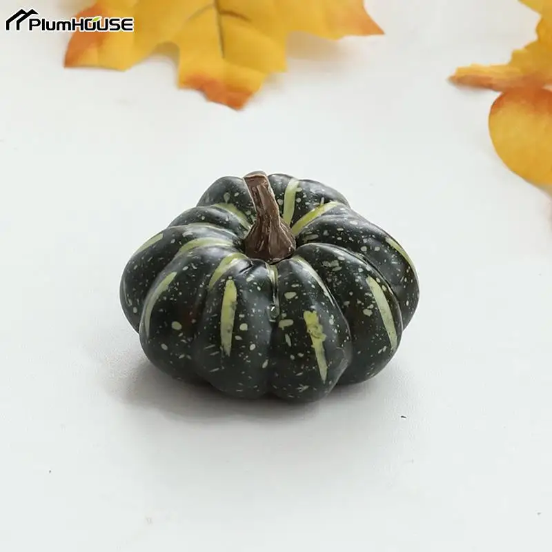 Mini Artificial Halloween Pumpkin Decor Simulation Vegetable DIY Craft Home Halloween Party Decoration Prop Farmhouse Harvest vegetable ornaments,artificial plant flower,artificial plant flowers,table decoration