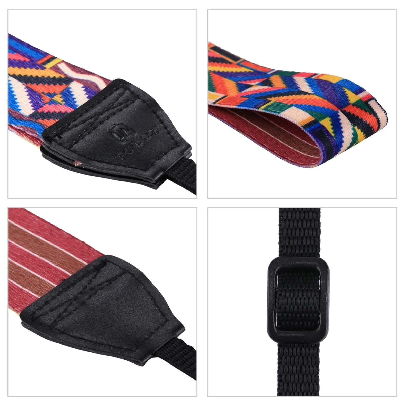 For SLR Cameras DSLR Cameras Retro Ethnic Style Multi-color Series Portable wide Shoulder Neck Strap Camera Strap
