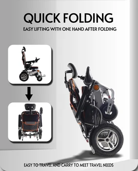 Reclining Electric Wheelchair 13