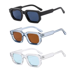 Vintage Rectangle Frame Sunglasses - Fashion Retro Luxury Design UV400 Shades Eyewear (Anti UV400)