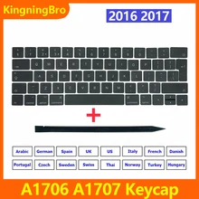 Teclas de teclado A1706 A1707 para Macbook Pro Retina, 13 