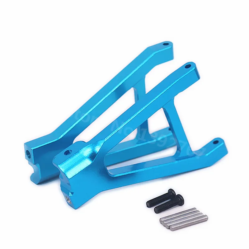 

2 Pieces Aluminum Alloy Upgrade RC Car Parts Front Rear Lower Suspension Arm A-Arm TRA7032 For Rc Hobby Car 1/16 Traxxas Slash