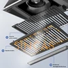 Simple Smoke Exhaust Fan Ceiling Mounted Powerful Exhaust Fan Suction Range Hood Household Large Suction Kitchen Exhaust Fan 5