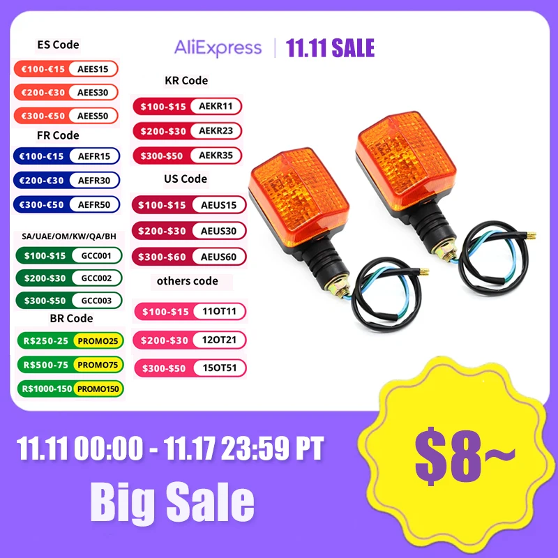 Intermitentes Compatible Con XR650L 1993-2020 Para XR250L
