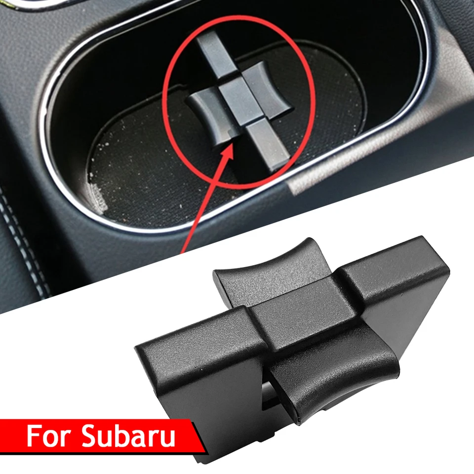 Center Console Cup Holder Insert Divider For Subaru Forester, Outback & Legacy (2010-2018)