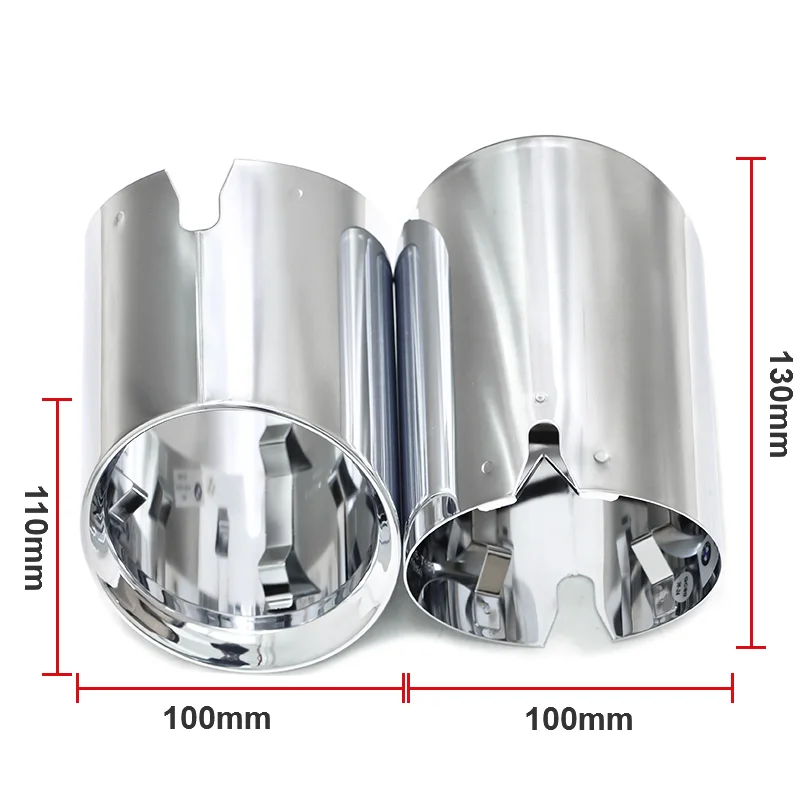 Exhaust Trim For BMW M2 M3 M4 G80 G82 G83 G87 Exhaust Cover Tailpipe Direct Plug Cover Stainless Steel Muffler Nozzle exhaust muffler tip,exhaust pipe muffler,exhaust trim pipe