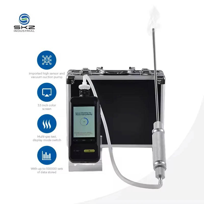 SKZ1050E-CO2 0-30% 0-VOL Carbon dioxide portable analyzer co2 detector