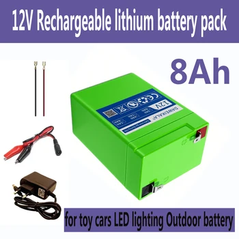 Pacco batteria al litio 12V BMS integrato 1200 cicli Batterie al piombo-acido alternative Batteria ricaricabile