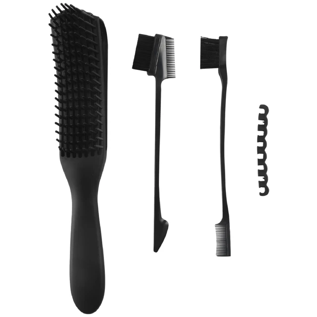 Brosse lissante cheveux crépus 4c