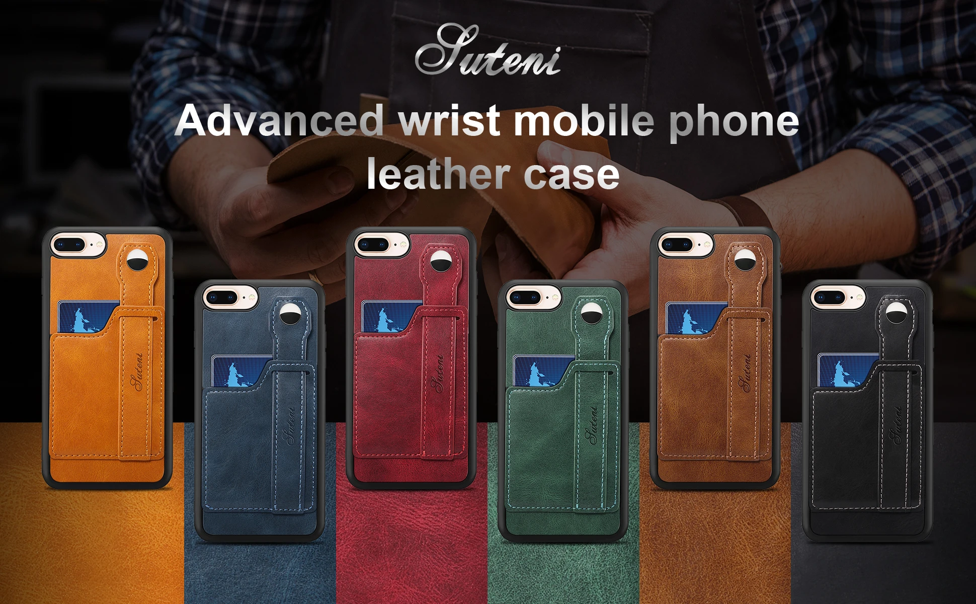 Advanced wrist mobile phone leather case,IPhone11ProMax,IPhone12