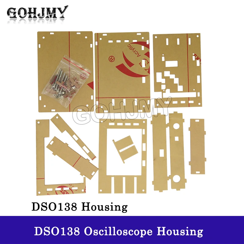 DIY Case Shell diy oscilloscope kit Cover Parts Cover for DSO138 Oscilloscope oscilloscoop Accessory