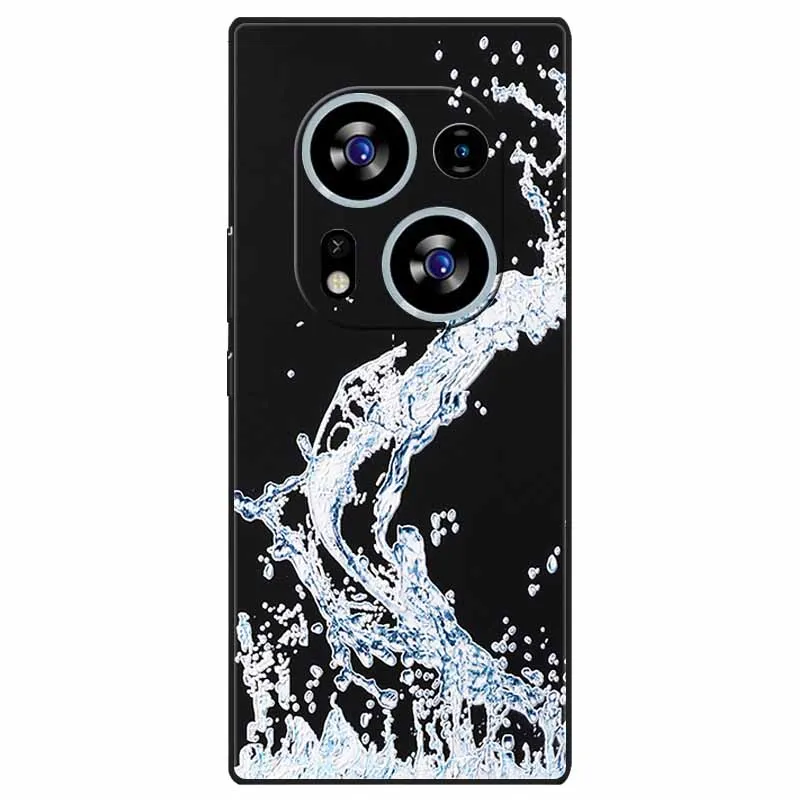 Charming 3D Relief Soft TPU Silicone Phone Case for Tecno Phantom X2 Series