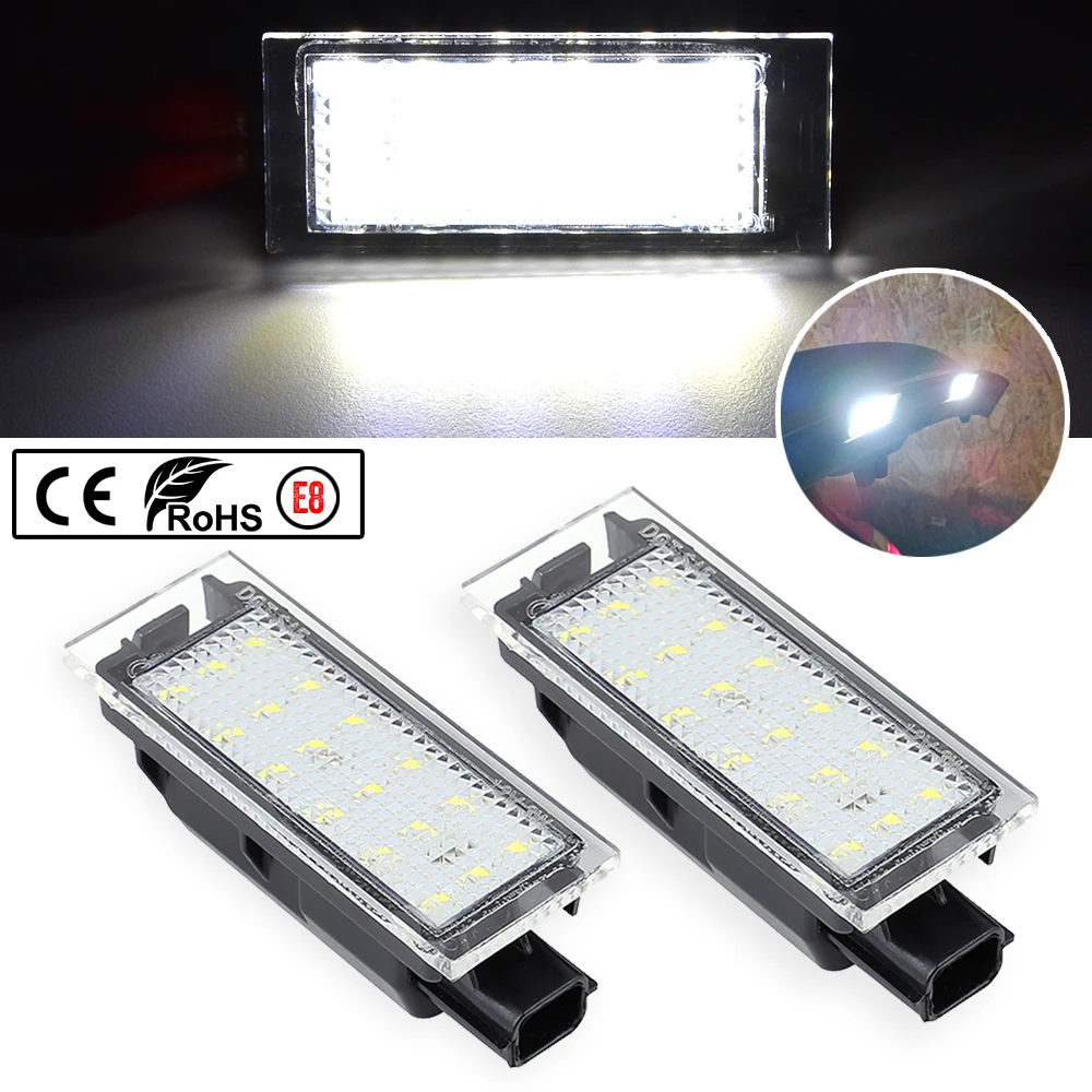 COPPIA LUCI TARGA LED RANGE ROVER MK3 III CANBUS BIANCO NO ERROR COPPIA LUCI TARGA LED RANGE ROVER MK3 III CANBUS BIANCO NO ERROR
