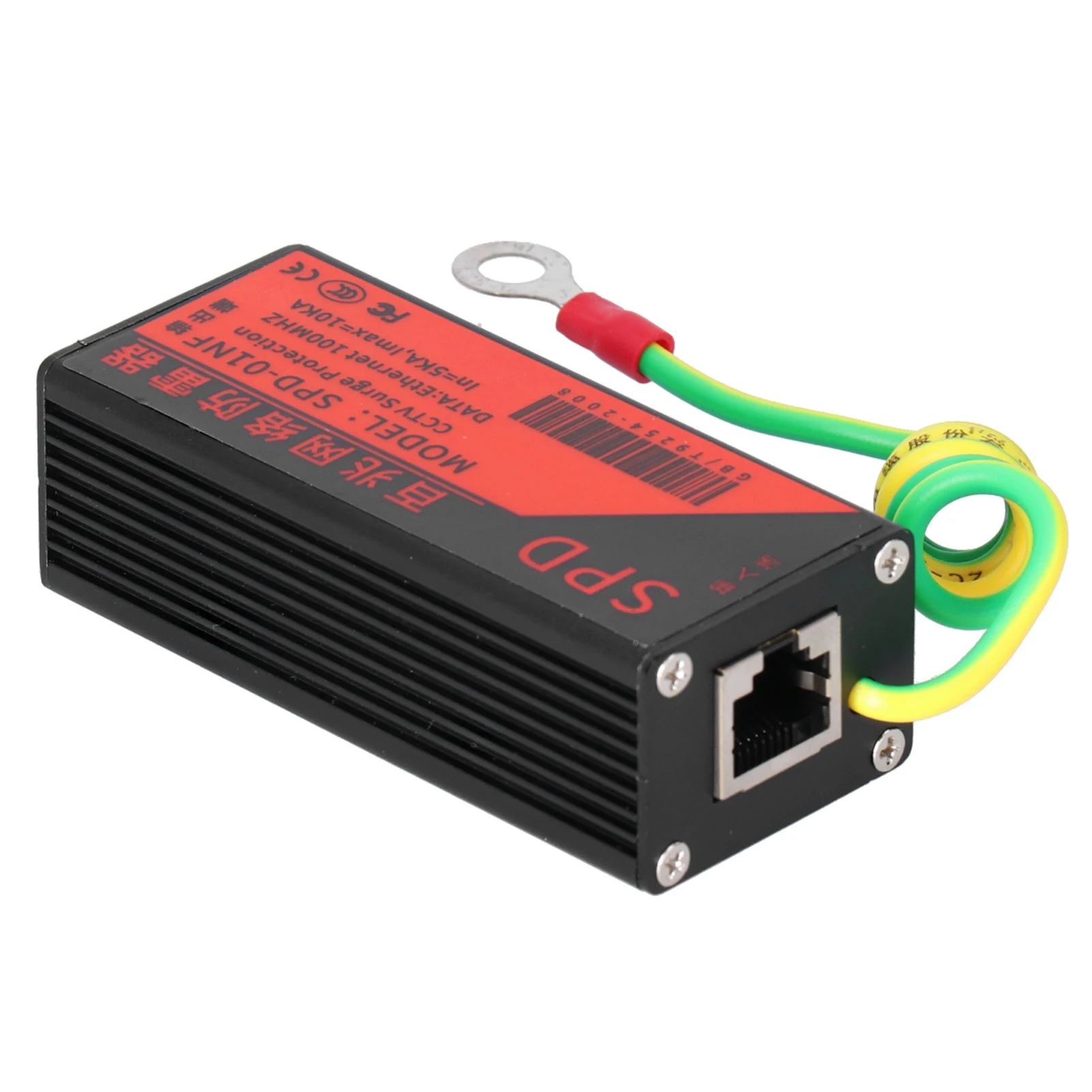 CCTV Power Surge Protection Anti -Thunder Device Arrester Protector RJ45 Thunder Preventer CCTV Surge Protection