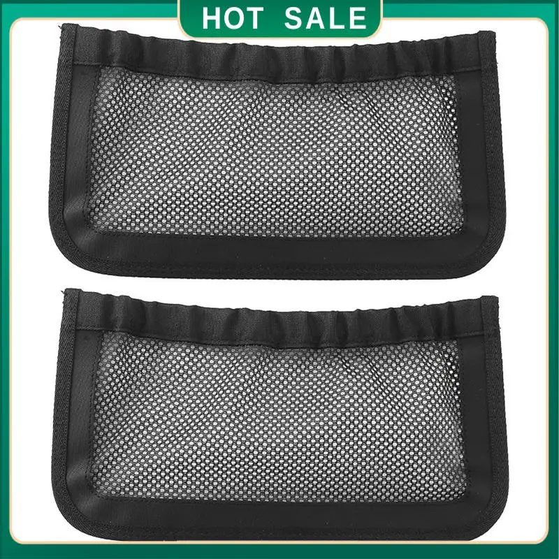 MYHOME UTV Rear Backrest Storage Nets For Can Am Defender Max Accessories Replacement 715003019 2 Pack