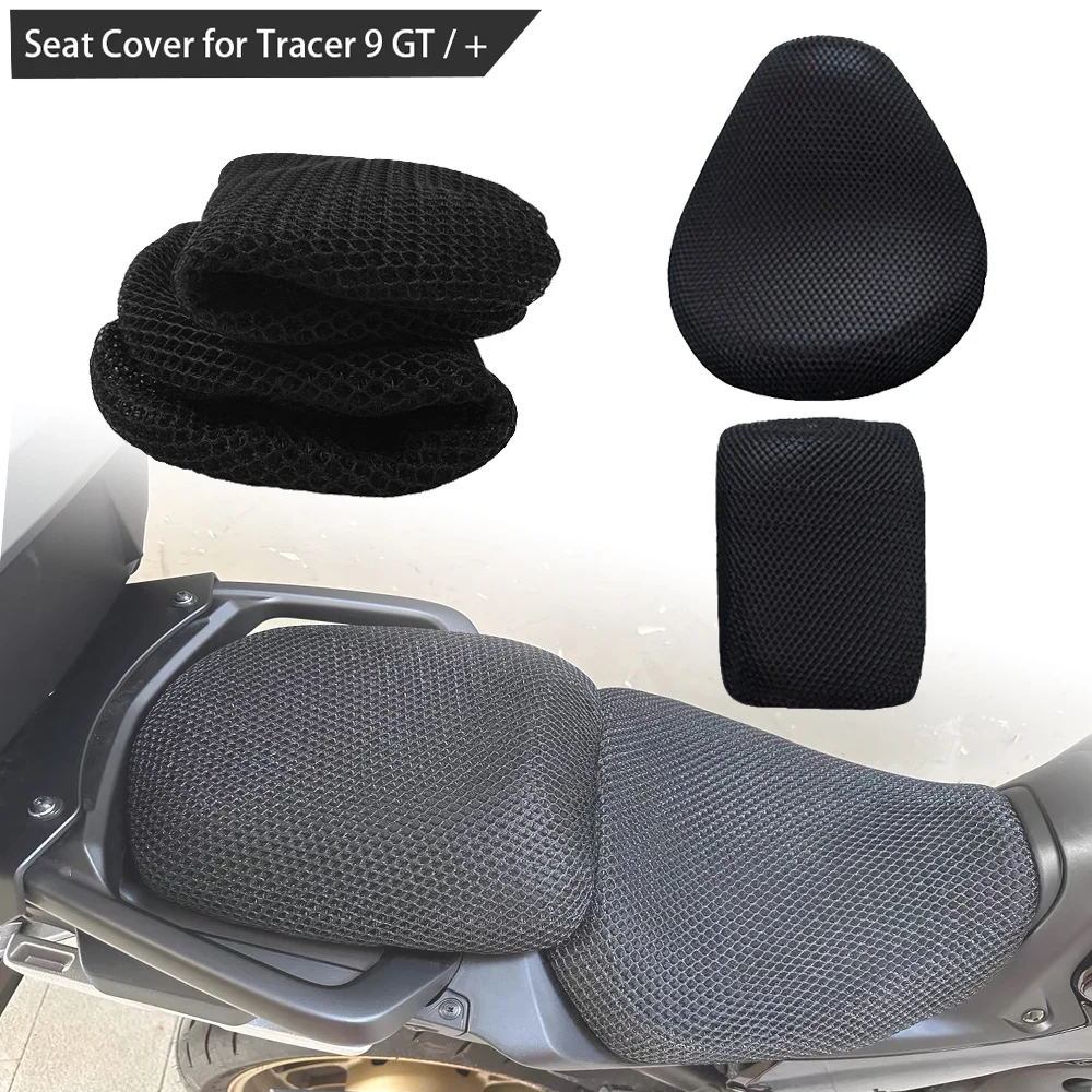 Motorcycle accessories For Yamaha Tracer 9 GT + Tracer9 9GT seat cushion cover net 3D mesh protector insulation