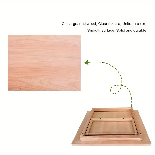 Cavalletto artistico A3 regolabile - Supporto per pittura pieghevole da 1 pezzo con superficie liscia, regolazione dell'angolo a 4 posizioni 3