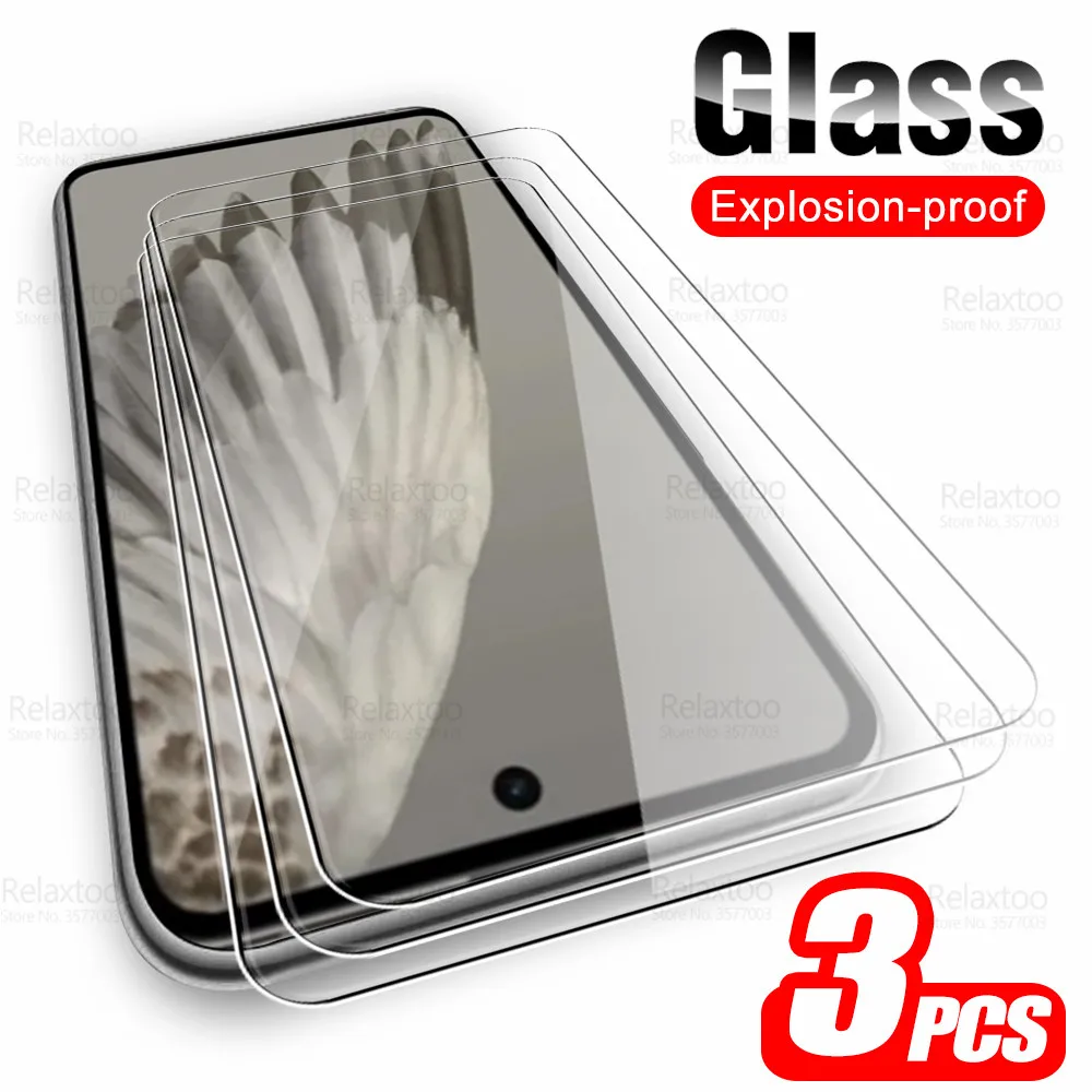 

3Pcs Tempered Protective Glass For Google Pixel Fold Screen Protector Goole Pixel Fold 5G Scratch-Resistant Armor Cover HD Films