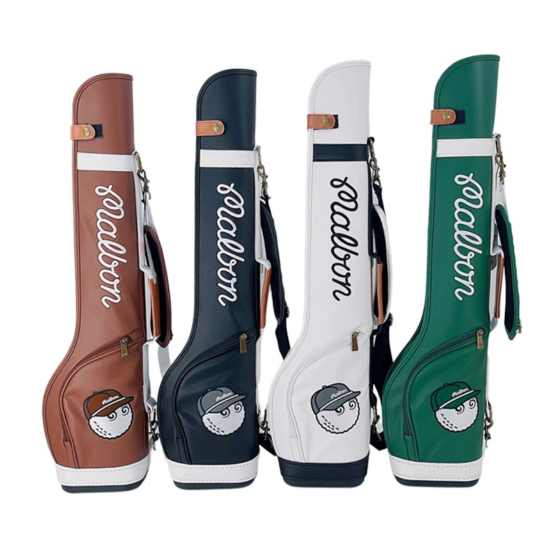 Malbon Korean Portable Sunday Golf Gun Bag Small Half Set Lightweight