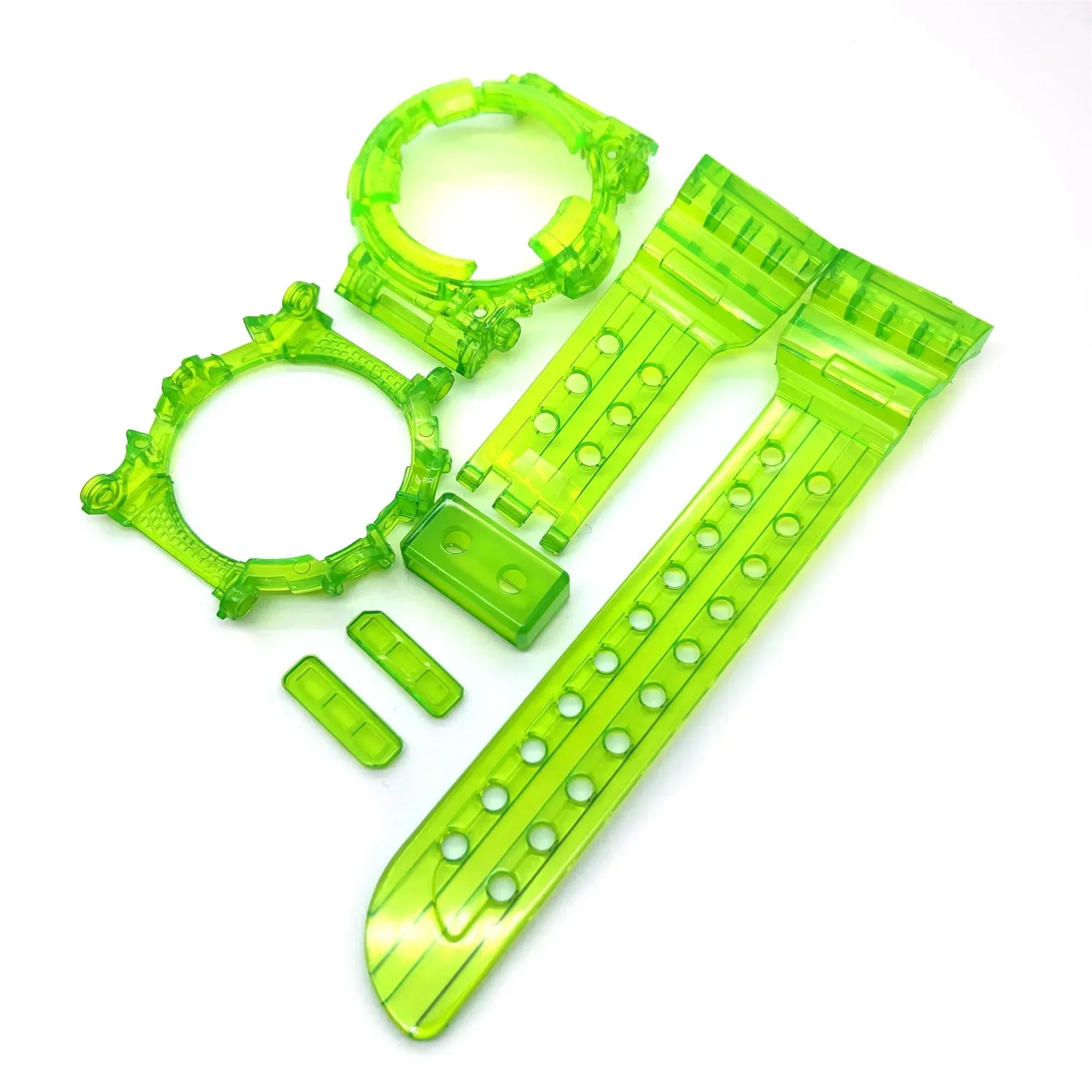 Transparent Cases gwf1000 for GWF-1000 Strap Resin Watchband Ice Silicone Watch Bands Case Cover Waterproof Watchbands tools
