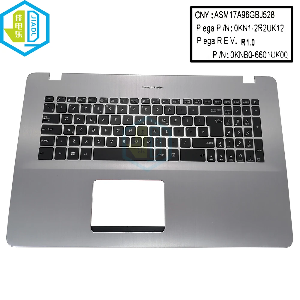 UA, EUA, Reino Unido, RU, Palmrest, X705,