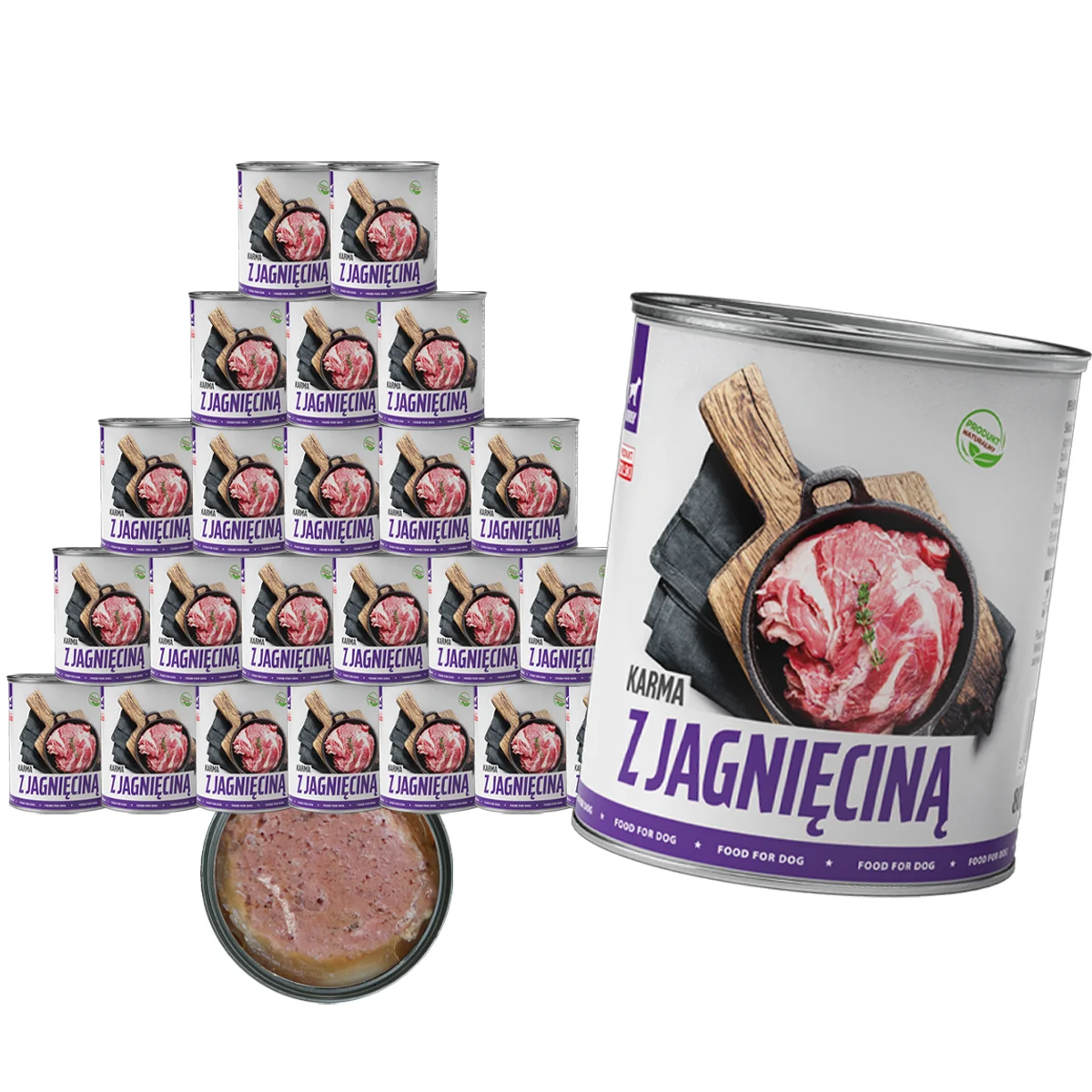 TUF TUF Karma z jagnięciną – mokra karma dla psa – 24x400g z Polski za $18.39 / ~68zł