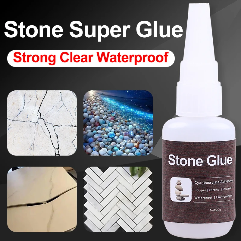Universal Super Glue Extra Strong Stone Powerful Instant Adhesive PVA Plastic Model Silicone Second Fast Dry Cyanoacrylate 502 6