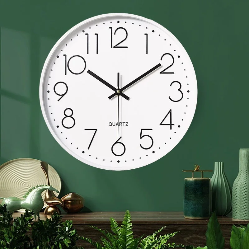 Đồng hồ decor đơn giản, tinh tế