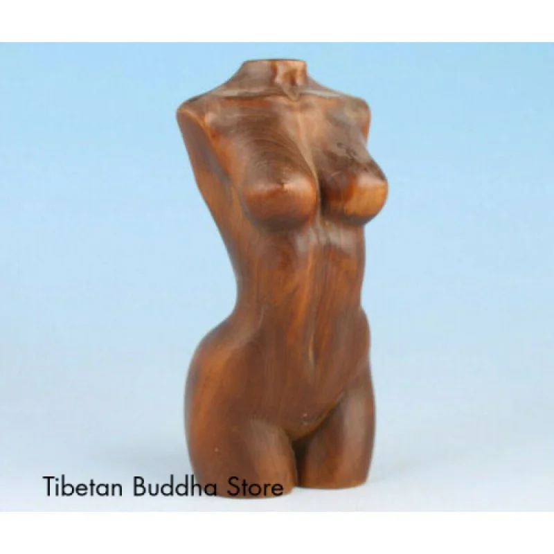 

chinese boxwood handmade sexy art statue netsuke collectable table deco