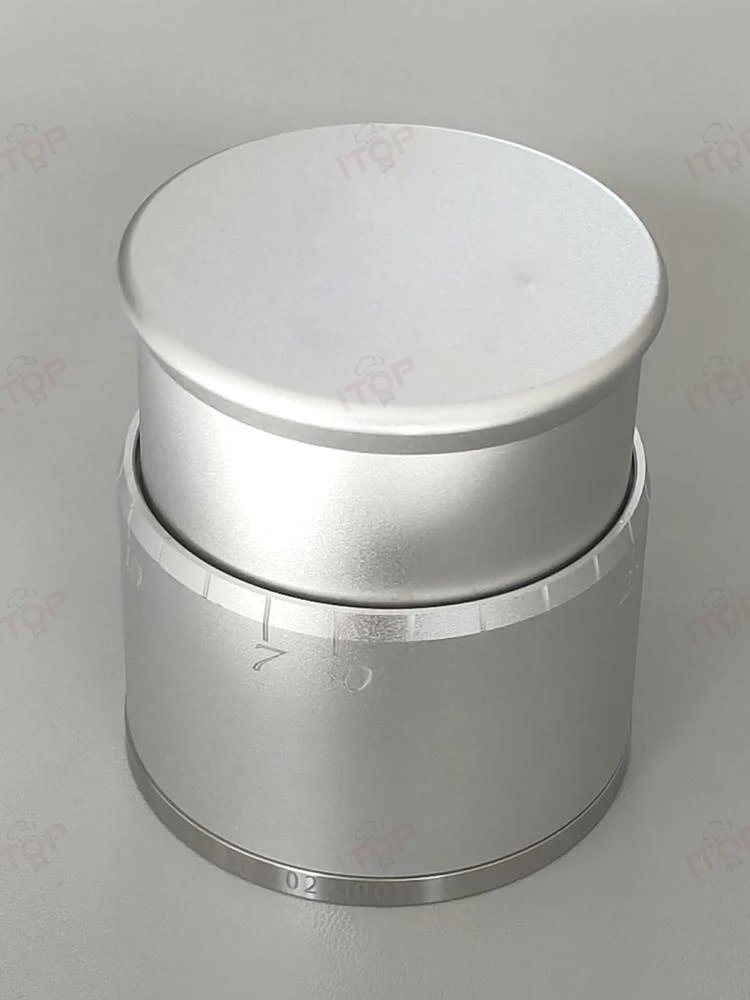 ITOP PTM-S Manual Coffee Tamper Pneumatic Adjustable Pressure Tamper 7-30kg Flat Press Tamper 58.5/58.35mm Use for 58MM Handle 5