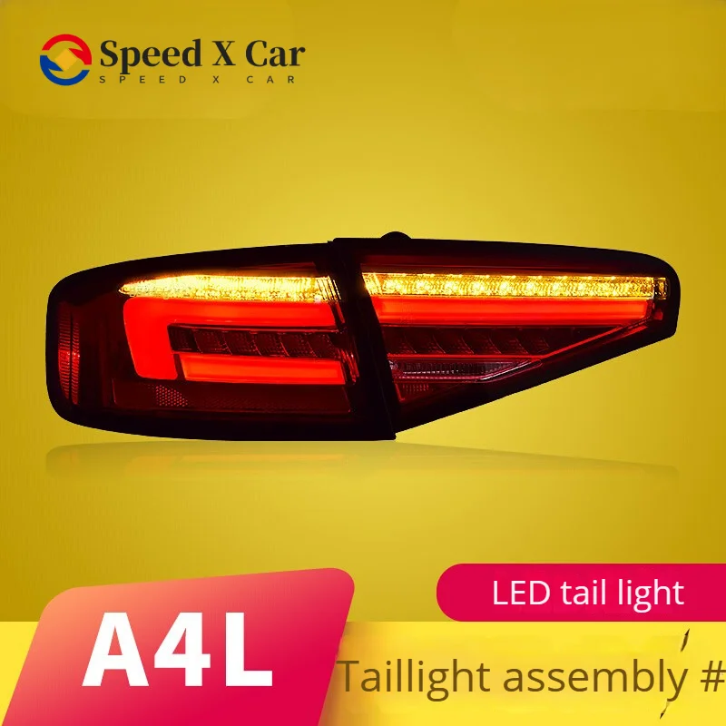 

Speed-x Suitable For Audi A4l Taillight Assembly 13-16 Modified New Horse Led Water Steering Taillight Assembly