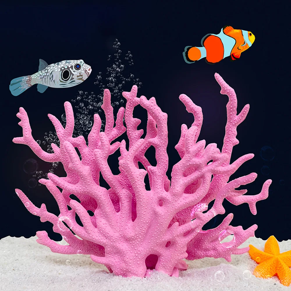 Decorações Resina Artificial Coral Reef Aquário Plantas Ornamento  Paisagismo Equipamentos Para Aquário Micro Paisagismo Acessórios 230625 De  $55,41