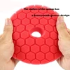 5inch Car Polishing Pad Kit Set Self-Adhesive Buffing Waxing Sponge Wool Wheel Polishing Pad For Car Polisher Drill 4