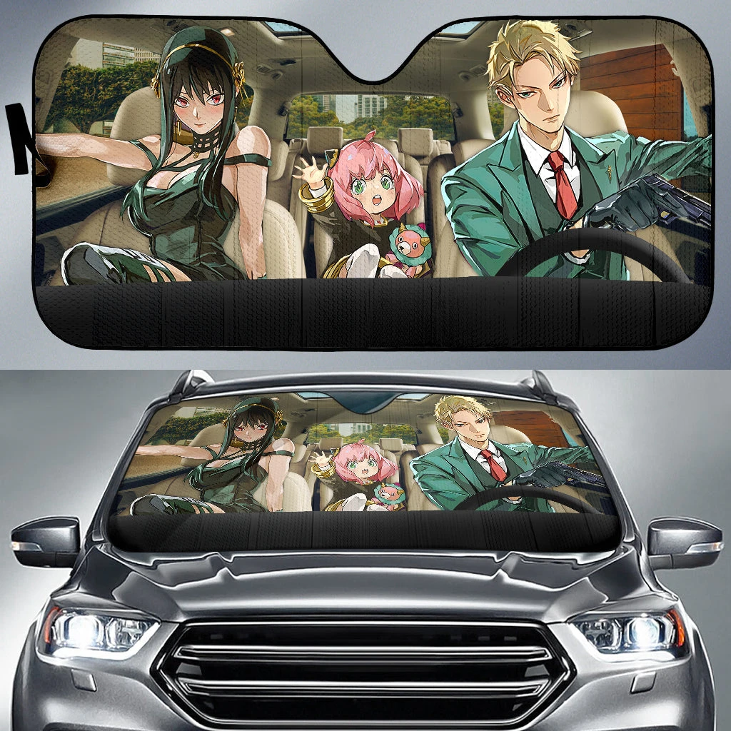 Discover 81+ anime car sun shade in.cdgdbentre