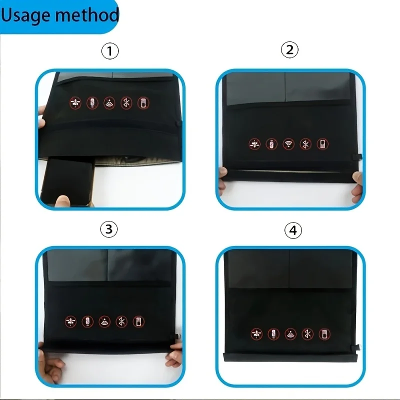 Travel supplies, signal shielding bags, car key signal shielding bags thumbnail 6