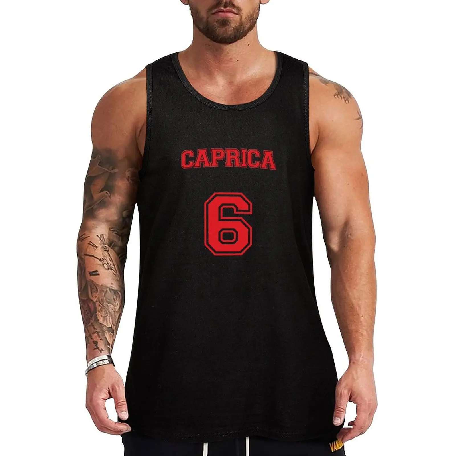 

Caprica 6 Tank Top men clothings Men's clothes